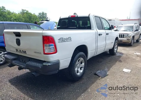 2019 Ram 1500 Tradesman 4X4 6'4 Box from USA, damaged, VIN 1C6SRFCT4KN599134